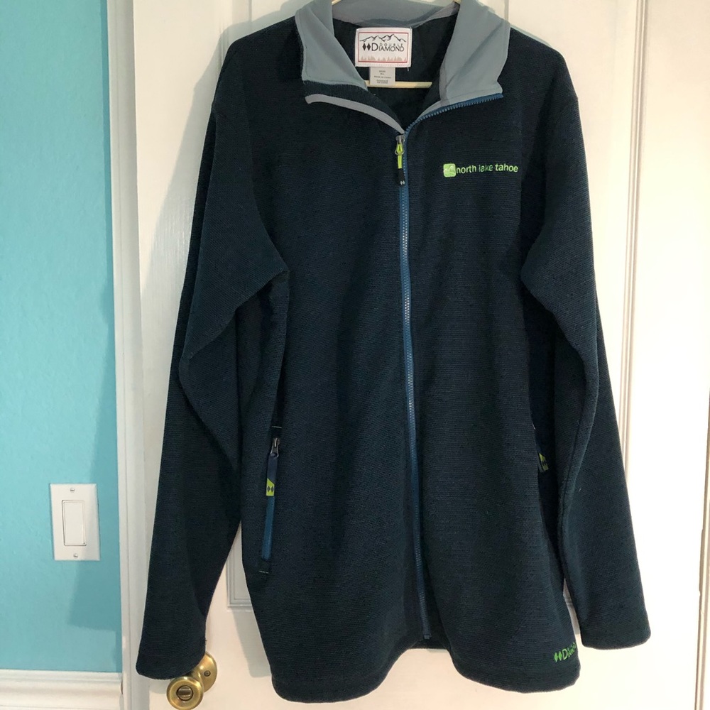 EUC Double Diamonds men’s xlarge blue jacket